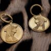 Cleopatra Coin Hoops 