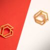 Decagon Earrings